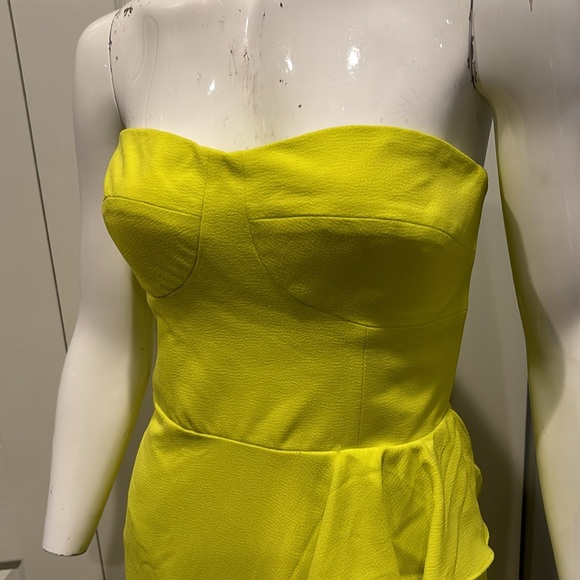 NWOT Dress the Population Kai in lemongrass - Picture 4 of 15